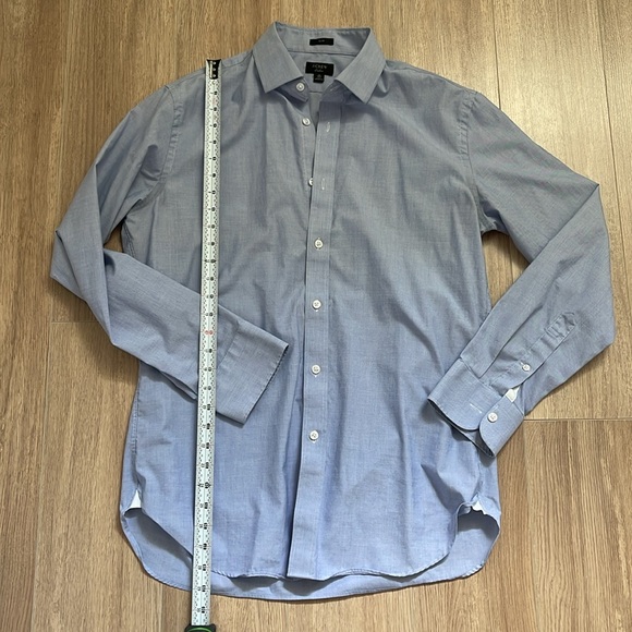 J Crew Ludlow Premium Cotton Button Up/Down Blue Shirt - Picture 12 of 12